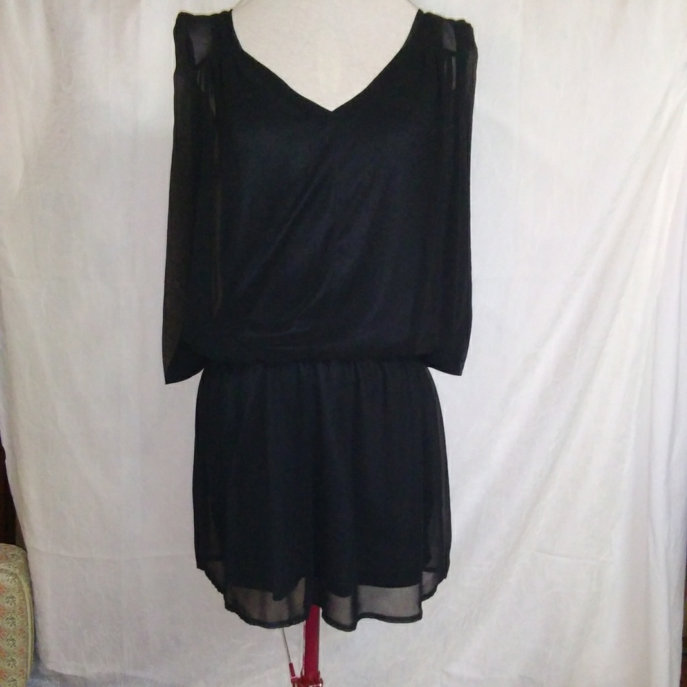 Ya LosAngeles Black Dress Size Large